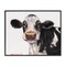 Stupell Industries Cute Cow with White Spots Framed Giclee, design by George Dyachenko